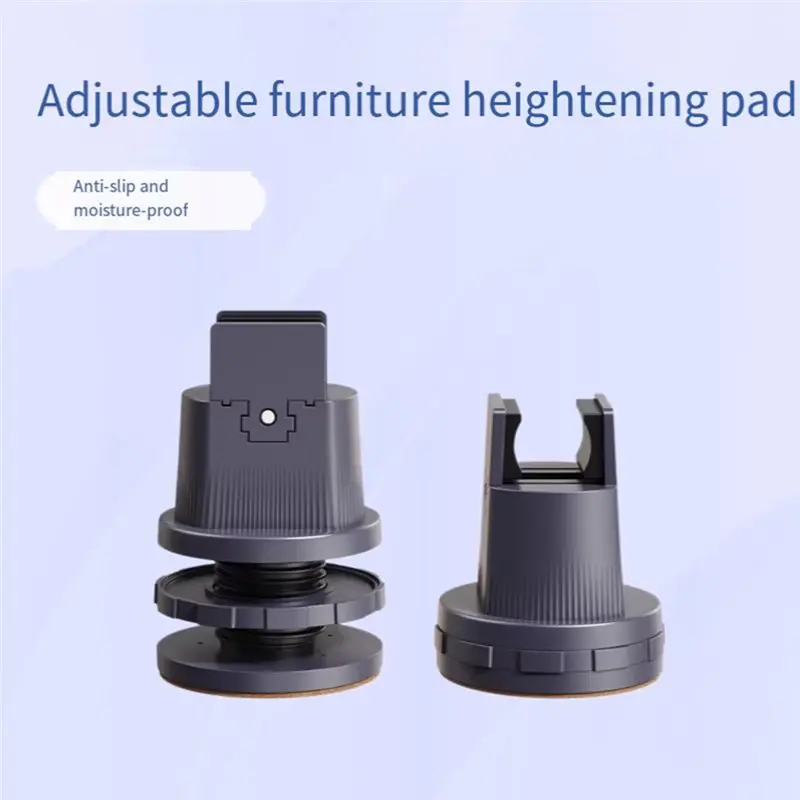 M11K-Booster Cushion Anti-Slip Furniture Feet Pads(4Pcs), For Washing Machine, Dryer, Table, For Sofa Leg Stabilizer