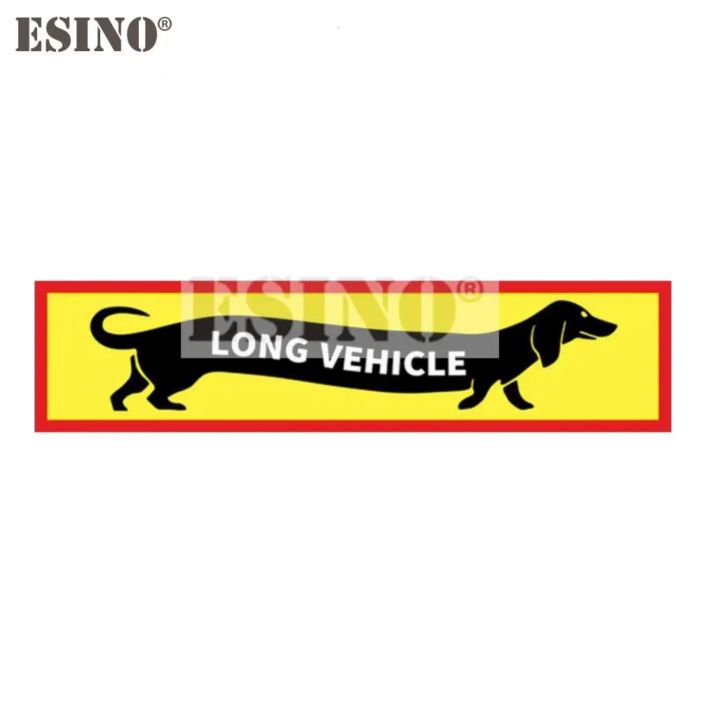 

Car Styling Creative Funny Long Vehicle Dachshund Dog Pet Decal Cartoon PVC Waterproof Car Body Sticker Pattern Vinyl Decal