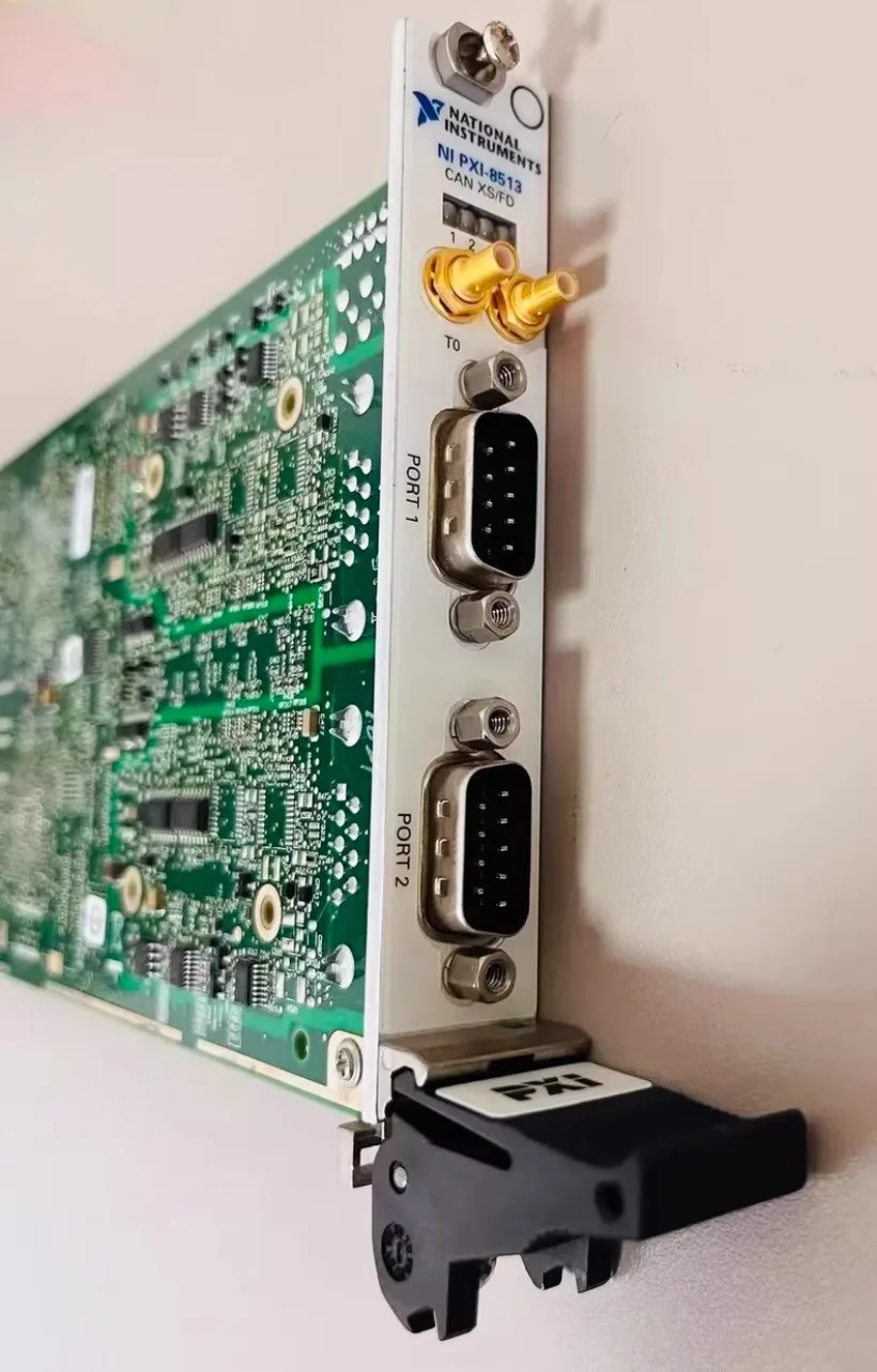 1PC National Instruments, NI PXI-8513/2 High‑Reliability Isolated CAN Module#Xing