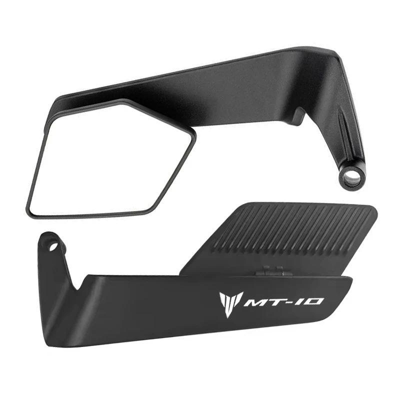 For YAMAHA MT10 MT-10 Motorcycle Mirrors Stealth Winglets Mirror Rotate Adjustable Mirrors
