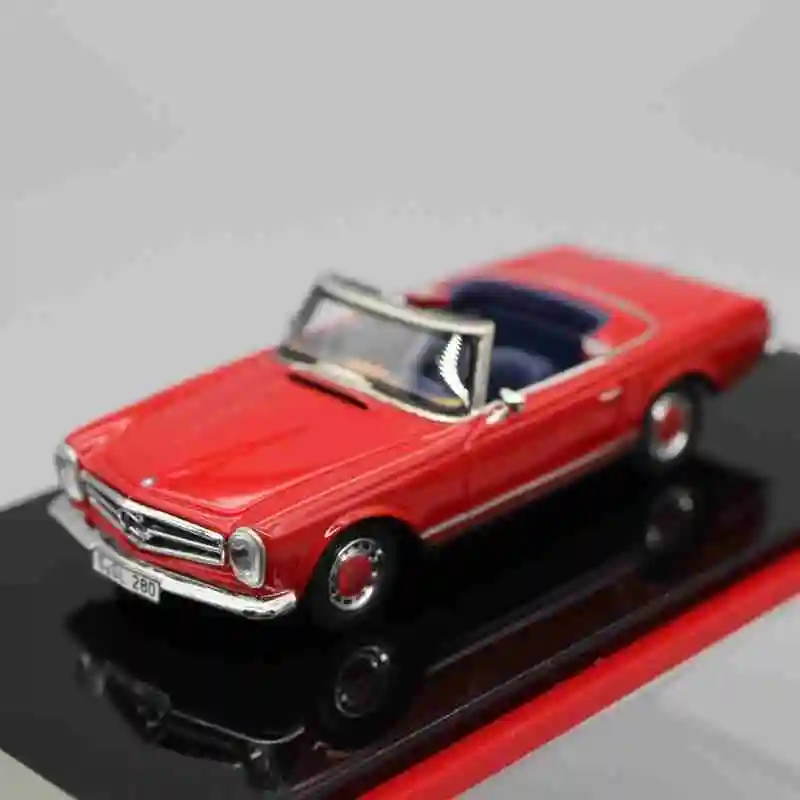 

Роскошная модель автомобиля в масштабе 1:64 для Benz SL280, имитация спортивной смолы, модель автомобиля, ограниченная серия, коллекция суперкара, украшения, подарки