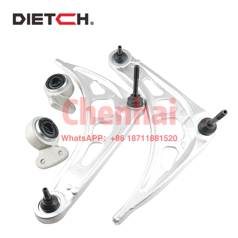 Front Suspension Lower Control Arm Kit for 1 E46 323Ci 323i 325i 328Ci Z4 2WD 31121094465  31121094466 31126751317 31126751318