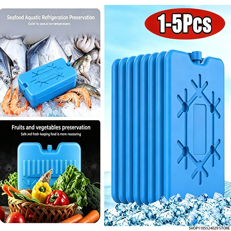 Tragbare, wiederverwendbare Kühlbox mit langanhaltender Kühlung, wasserbefüllbar, für die Aufbewahrung frischer Lebensmittel und Kühlung