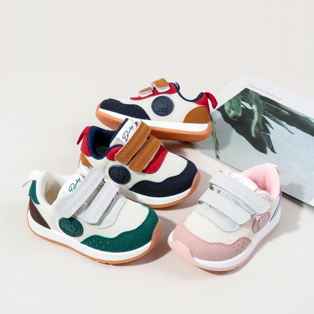 2025 Hot Selling Spring And Autumn Baby Unisex First Walking Indoor Outdoor Toddler Shoes For 0-3Y Baby Sneaker