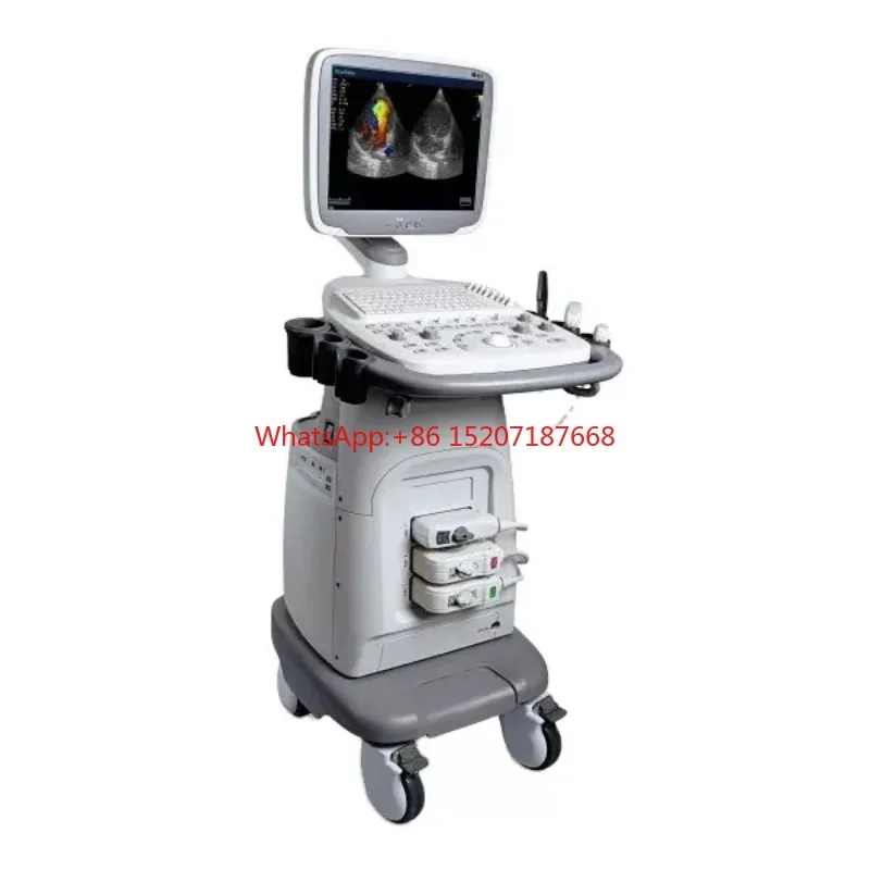 Full Digital scanner diagnostic sonoscape color doppler trolley machine