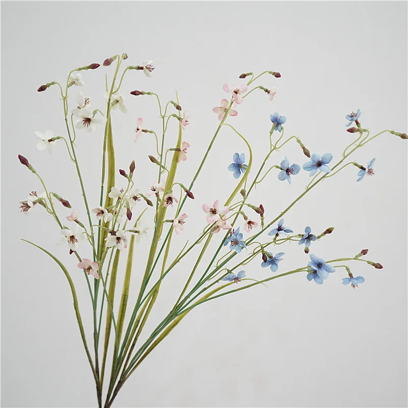 90 سنتيمتر الأوركيد الكراث الاصطناعي الزهور الزفاف قاعة الجدول ديكور المنزل زهرية الحلي زهرة ترتيبات اكسسوارات صور الدعائم #2