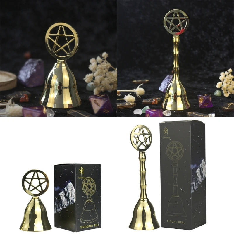 Brass Handicrafts Scripture Bells Wind Bells Home Creative Keychain Pendant