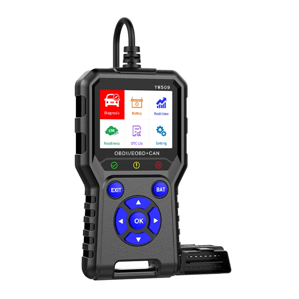 

OBD YM509 Car Scanner Vehicle System Check Engine Data Reader Diagnostic Tool ELM327