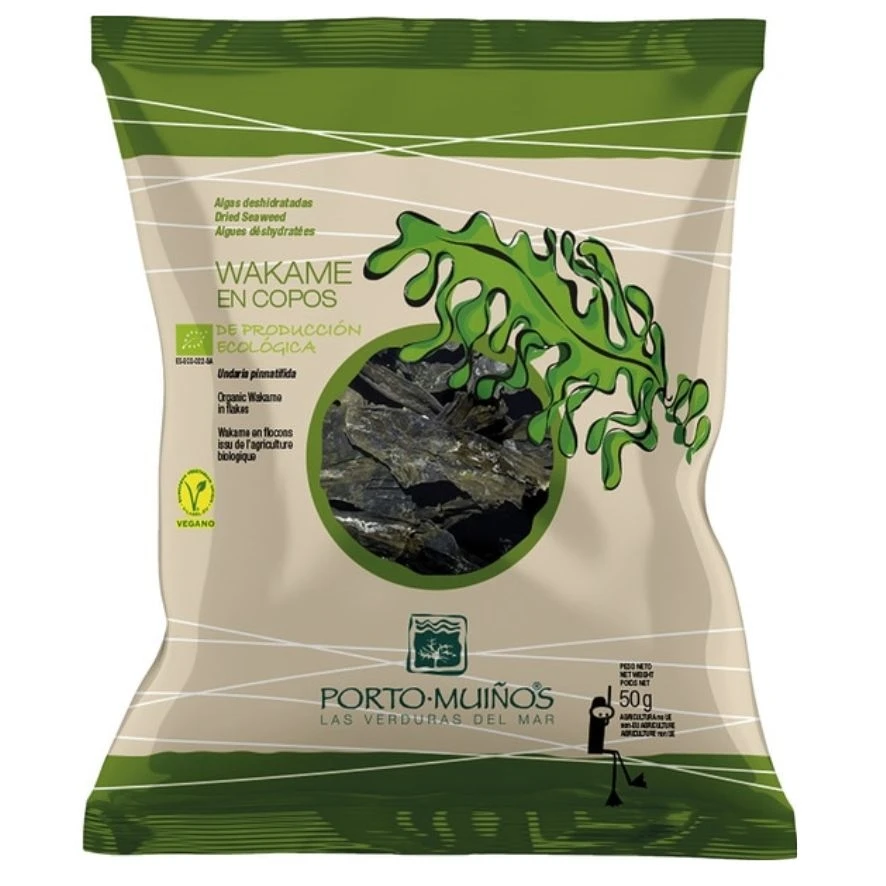 Eco 50g Porto Muiños dehydrated Wakame Alga