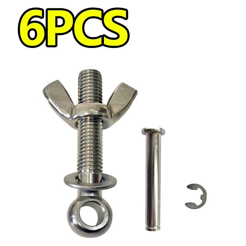 

6 pieces screws, nuts, screws, autoclave sterilizer accessories, pressure steam sterilizer horizontal pin buckle