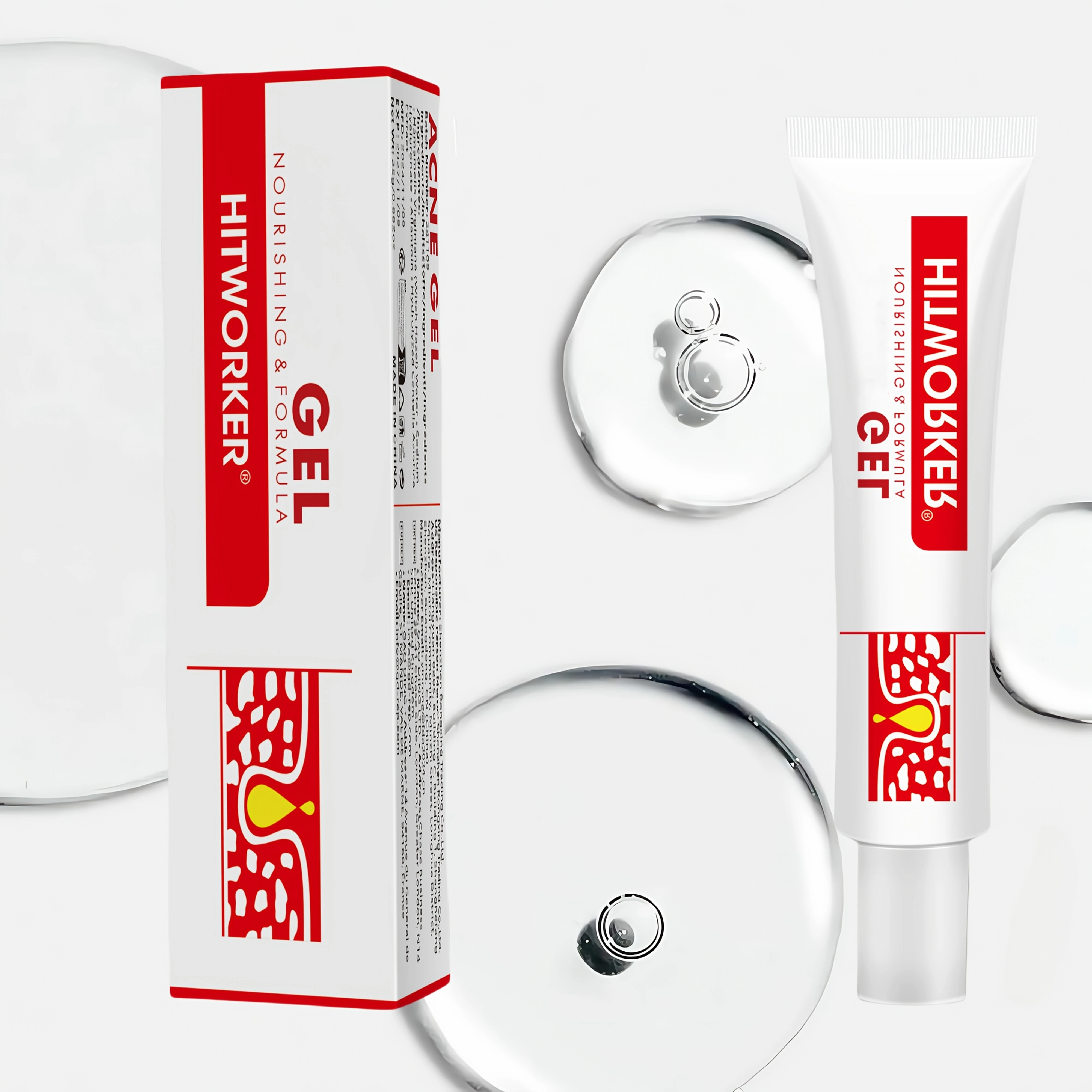 

Нежная успокаивающая мазь от прыщей — мягкая формула для чувствительной кожи, ежедневный крем для ухода за пятнами