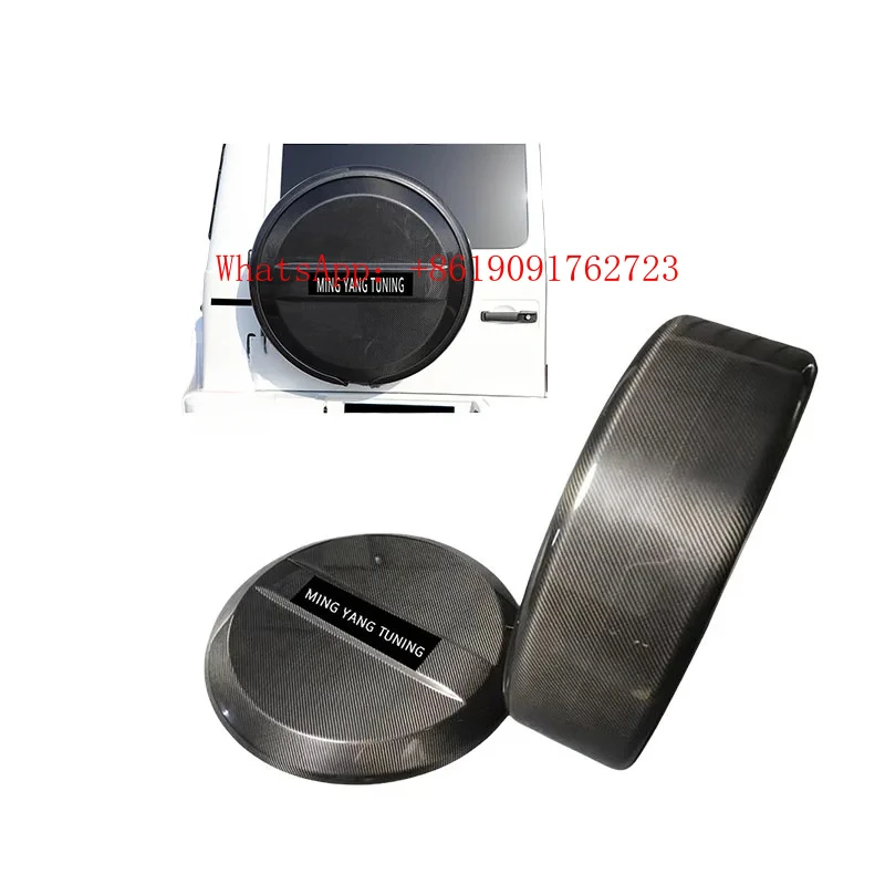 

Factory Hot Selling Carbon Fiber Car Tire Cover Accessories for G Class W464 W463A G63 Upgrade to BS Design Spare