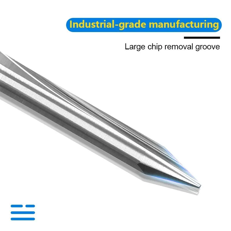 밀링 커터 4mm 생크 2 플루트 스트레이트 V 비트 15/20/25/30 도 V 모양 조각 비트 팁 0.3-1.0mm, CNC 조각 커터