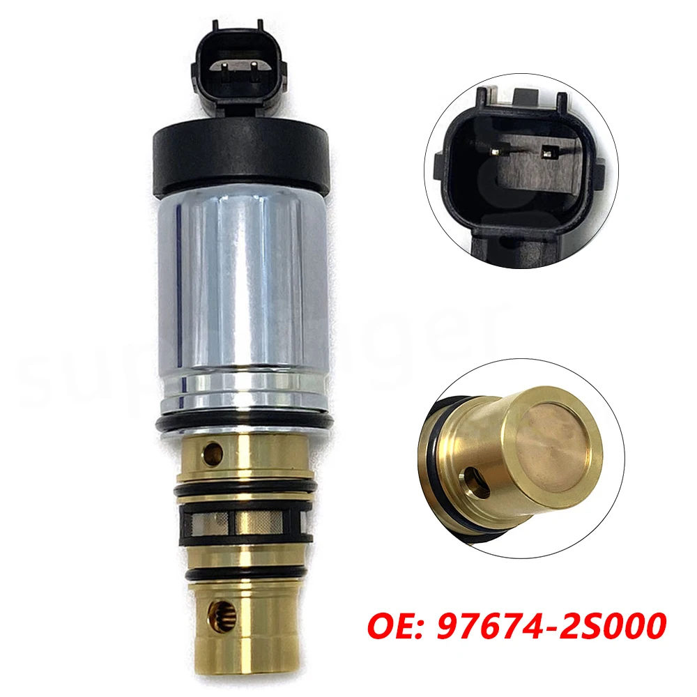 

NEW 97674-2S000 AC Compressor A/C Solenoid Valve Control 976742S000 For 2009-2017 Hyundai Kia High Quality