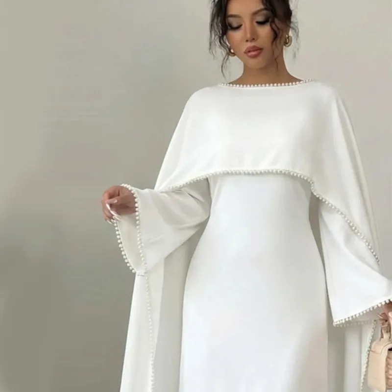 Morocco Dress for Women Beading Muslim Abaya Dubai Abayas Cloak Cape Set Caftan Robe Diamond Ramadan Kaftan Caftan Jalabiya 2026