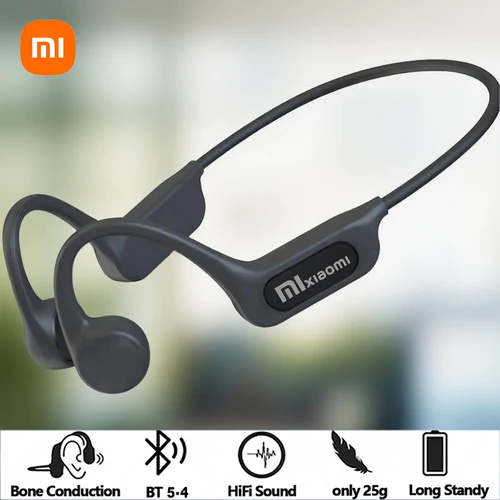 Xiaomi Mijia gancho para la oreja conducción ósea auriculares deportivos auriculares inalámbricos Bluetooth 5,4 auriculares manos libres con micrófono para correr