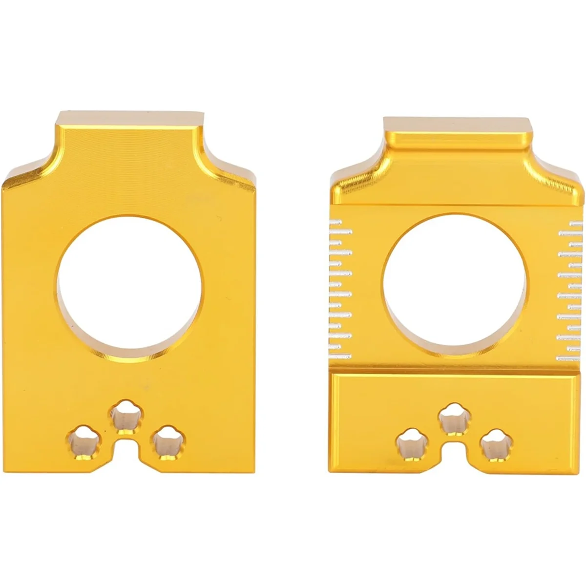 Rear Axle Blocks for Surron Ultra Bee, Axle Chain Adjuster Block Electric Dirt Bike Part Gold