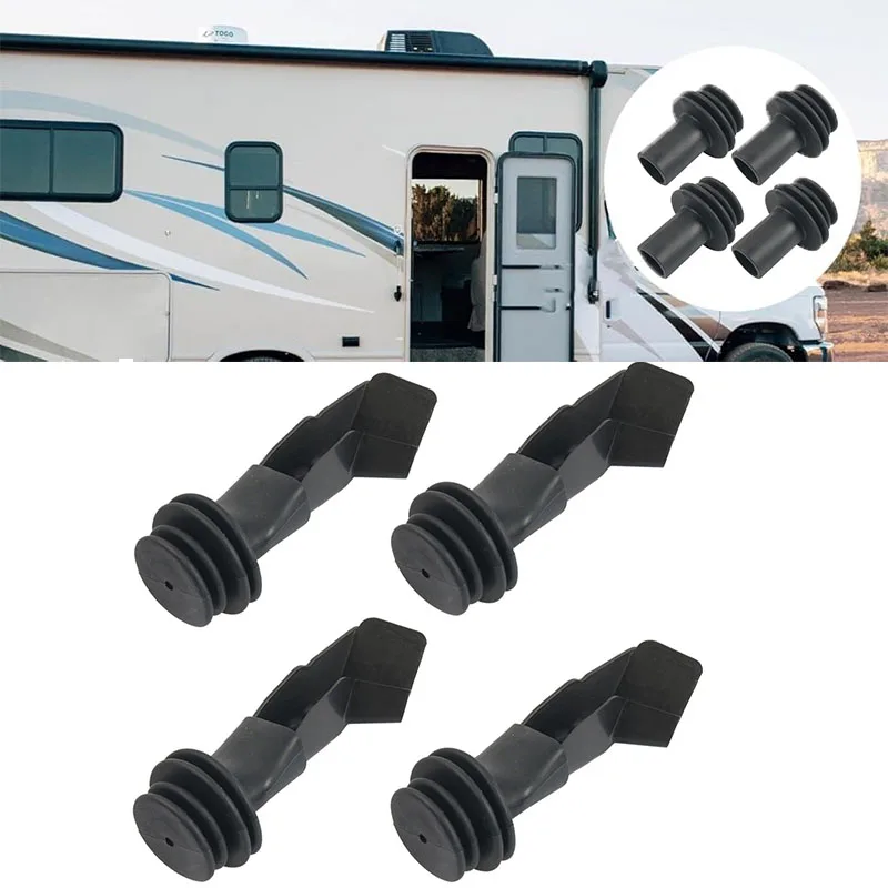 

4PCS RV rainwater tank protective cover Caravans Roof Rain Drain Pilot Gutters Roof Drain Caravan Exterior Protection Accessorie