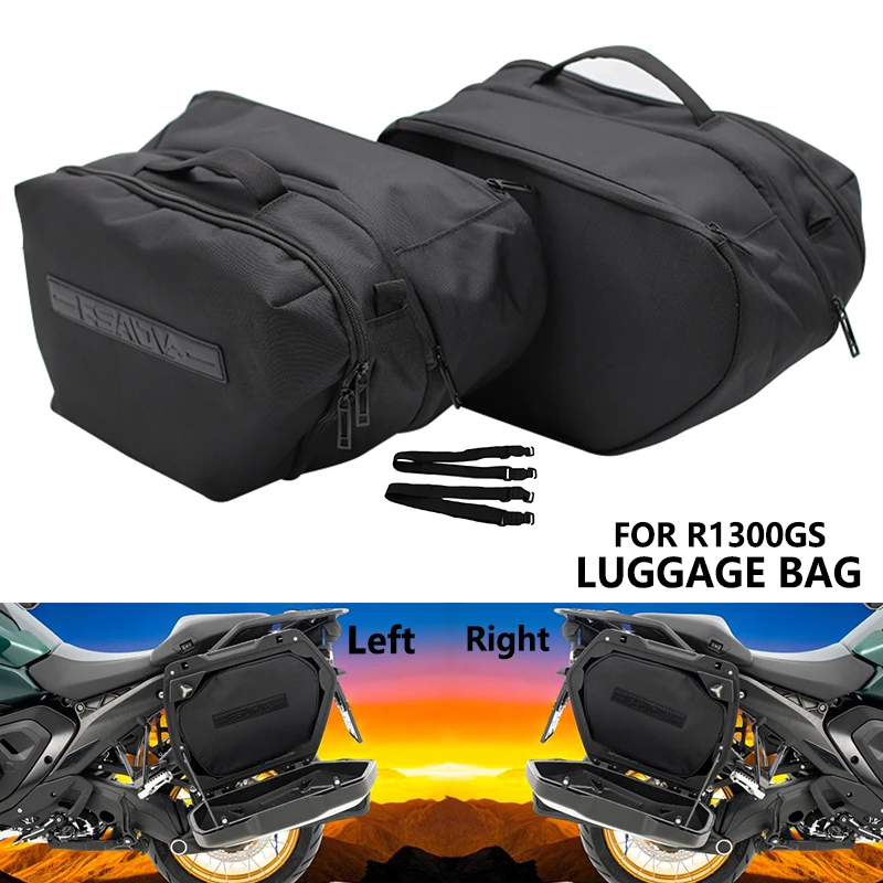 Left&Right Motorcycle Bag Side Case Inner Bags Luggage bags For BMW R1300GS R 1300 GS GS1300 R 1300GS Adventure 2023 2024