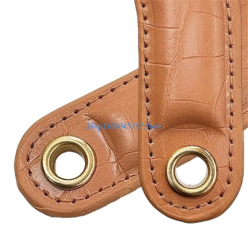 A3PE 1PC PU CURVED BAG Handle dengan cengkeraman yang nyaman dan mudah digunakan untuk penggunaan sehari -hari