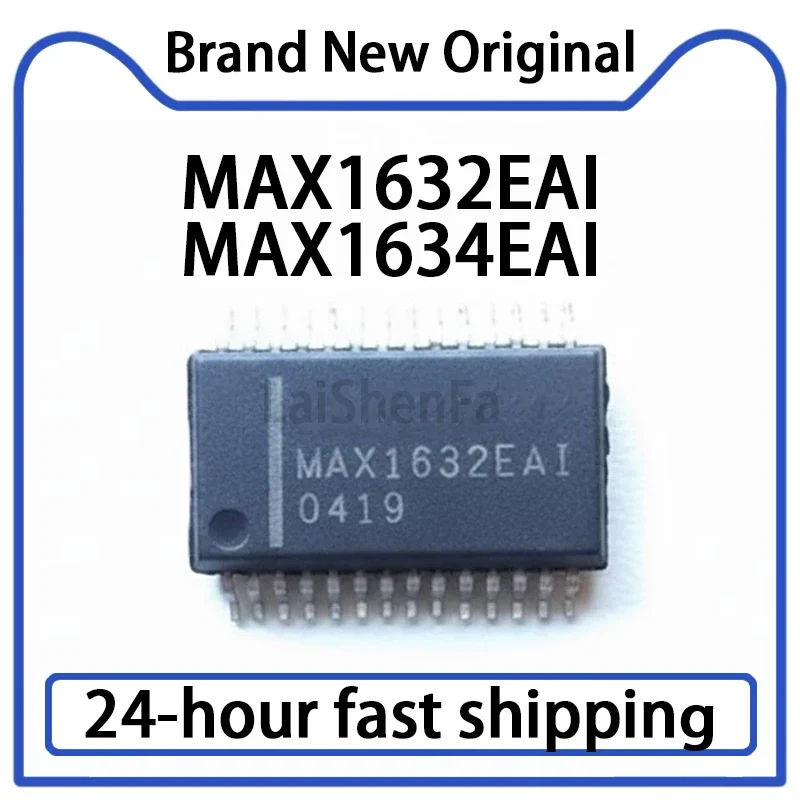 1PCS MAX1632EAI MAX1634EAI MAX1634EA1 SOP28 New Car Audio Amplifier Chip in Stock