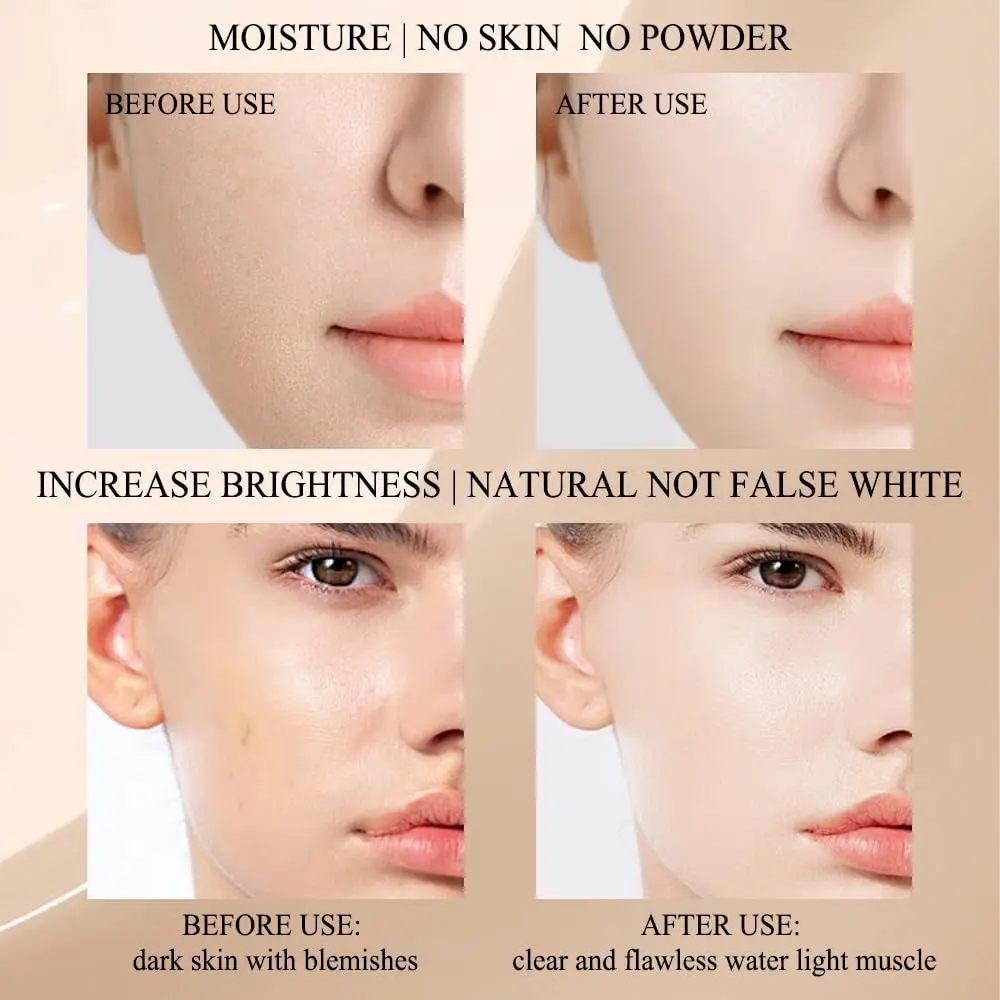 Fleuren Luchtkussen Crème Langdurige Volwassen Huid Gezicht Make-up Foundation Egale Huidskleur Hydraterende Concealer