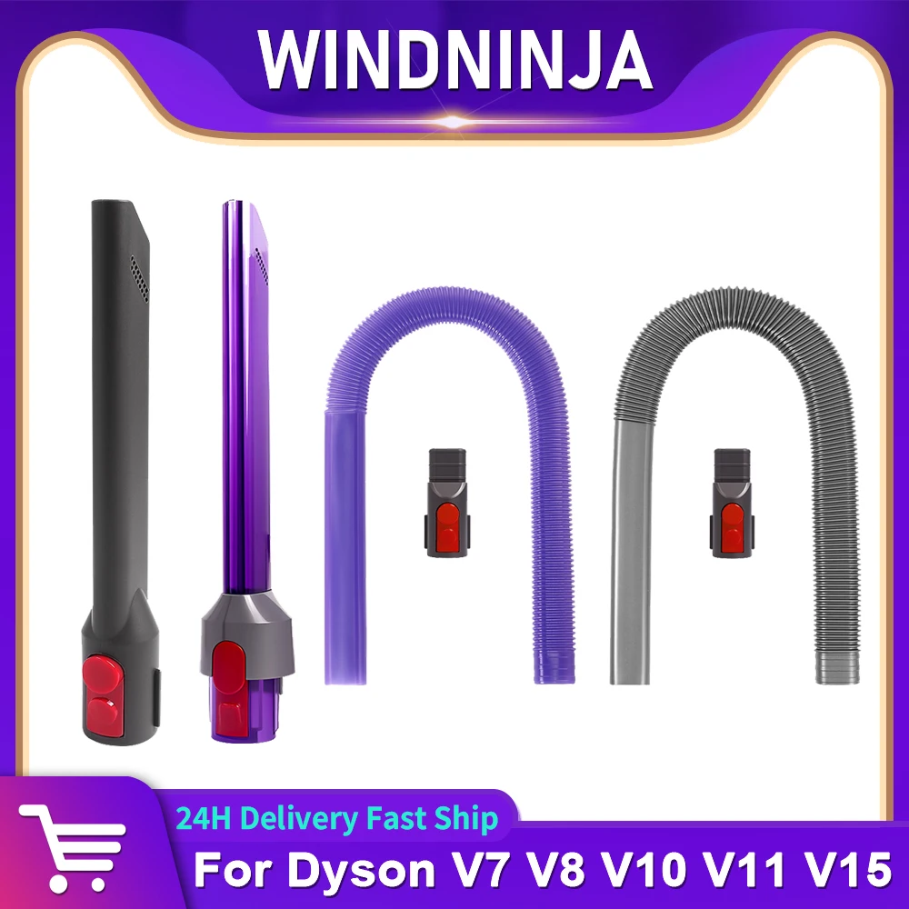 Für Dyson V7 V8 V10 V11 V15 Flache Mund Saugkopf Trockner Vent Reiniger Schlauch Vakuum Zubehör Kopf Düse Flexible Fugendüse