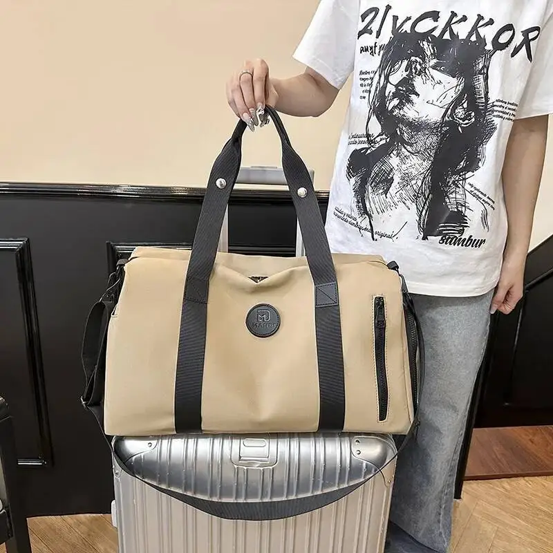 

Travel Bag Large Capacity Women Lightweight Short Distance Handbag Men Portable Business Trip Sports