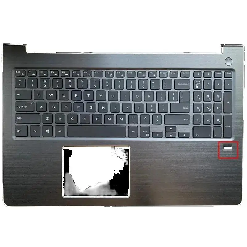 WAFWAFW untuk Dell Vostro 5568 V5568 P62F Casing Penutup Atas Keyboard Palm Rest