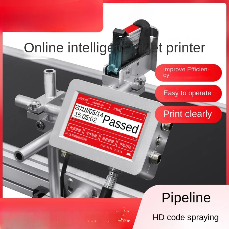 Full Automatic Printer Small Assembly Line Online Code-Spraying Machine