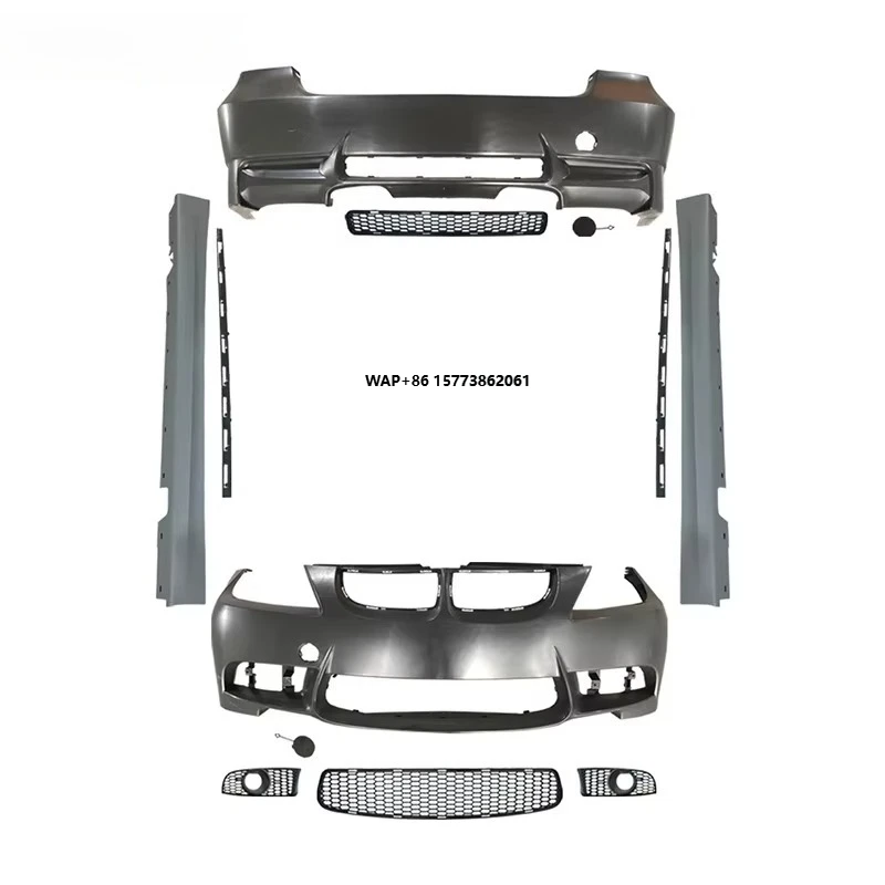 

Body Kit Car Parts Car Bumpers Suitable for 05-11 Model 3 Series E90 Modified M3 Front Bumper Rear Bumper Side Skirts