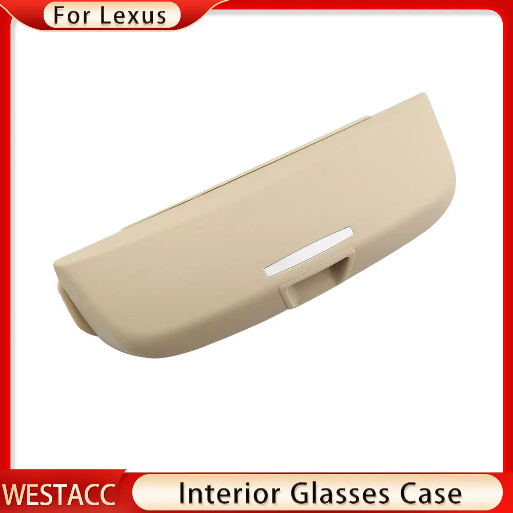 Car Sunglasses Glasses Case Holder for Lexus ES240 ES250 RX350 330 GS460 ES RX GS IS Series 2016 2017 Storage Box Accessories
