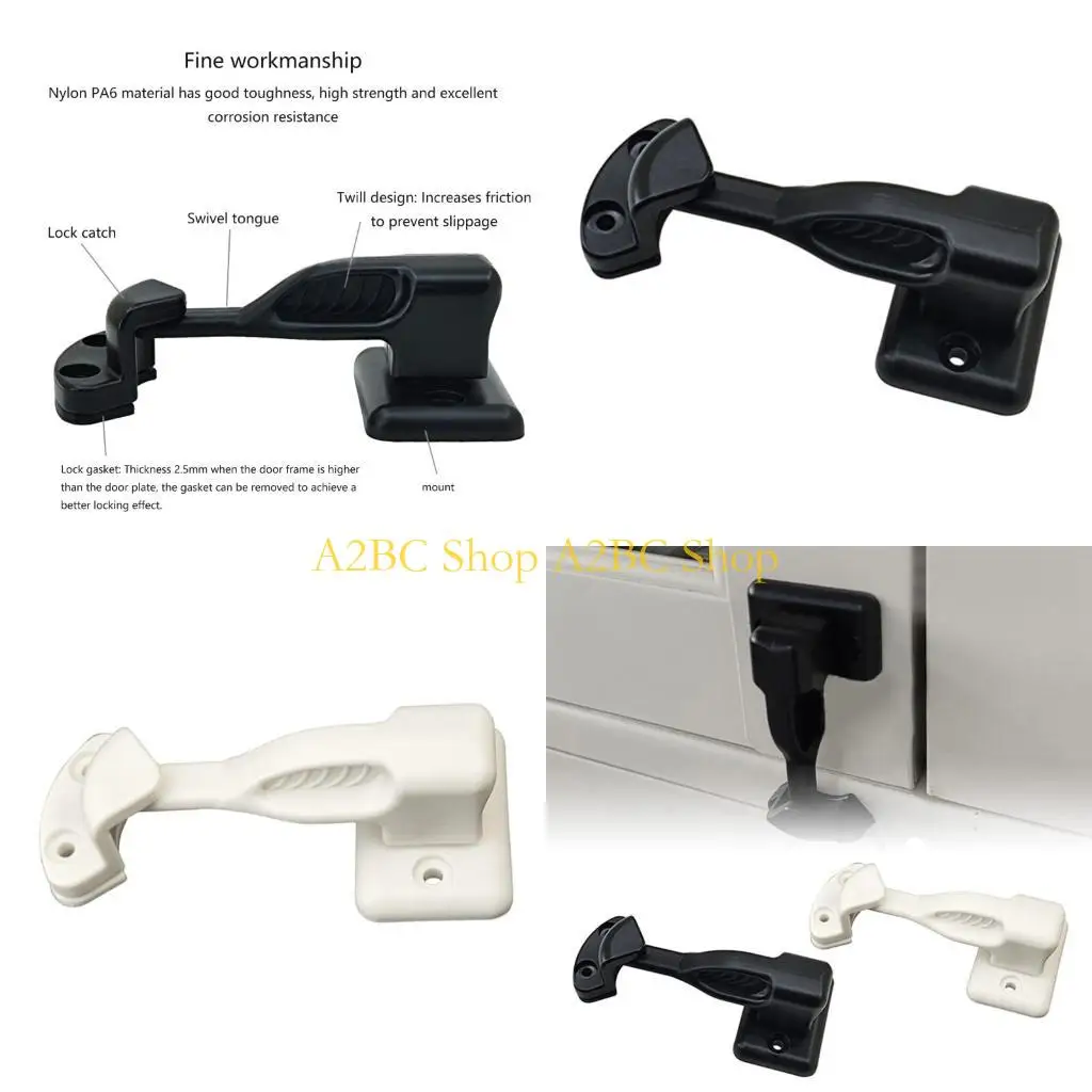 

A2BC Автомобильная багажная дверная дверь зажима Catch Clips Пластиковые дверные ловушки держатель держатель грузовой трейлер.