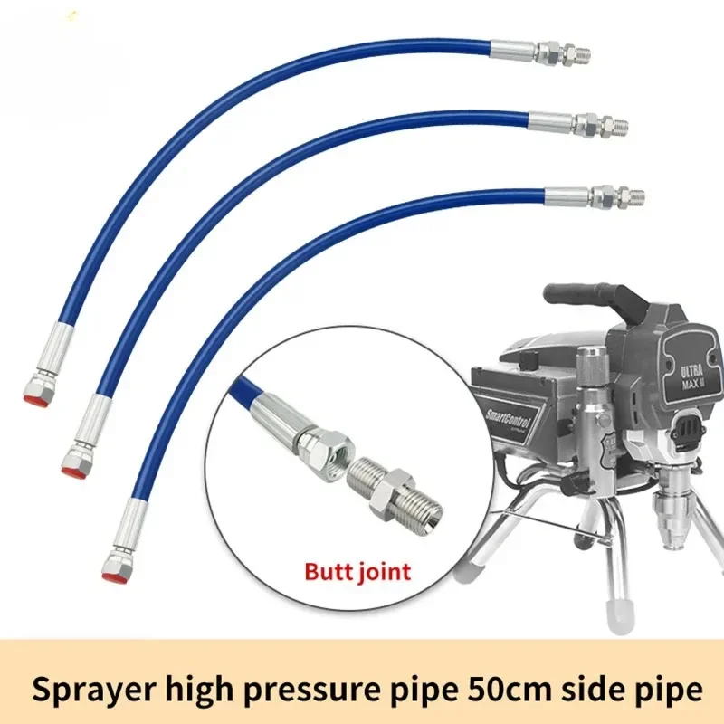 

50CM Whip Hose Airless Spare Part Tube With Joints For Sprayer Sprayer 390/395/490/495/595 Connection High Pressure Pipe