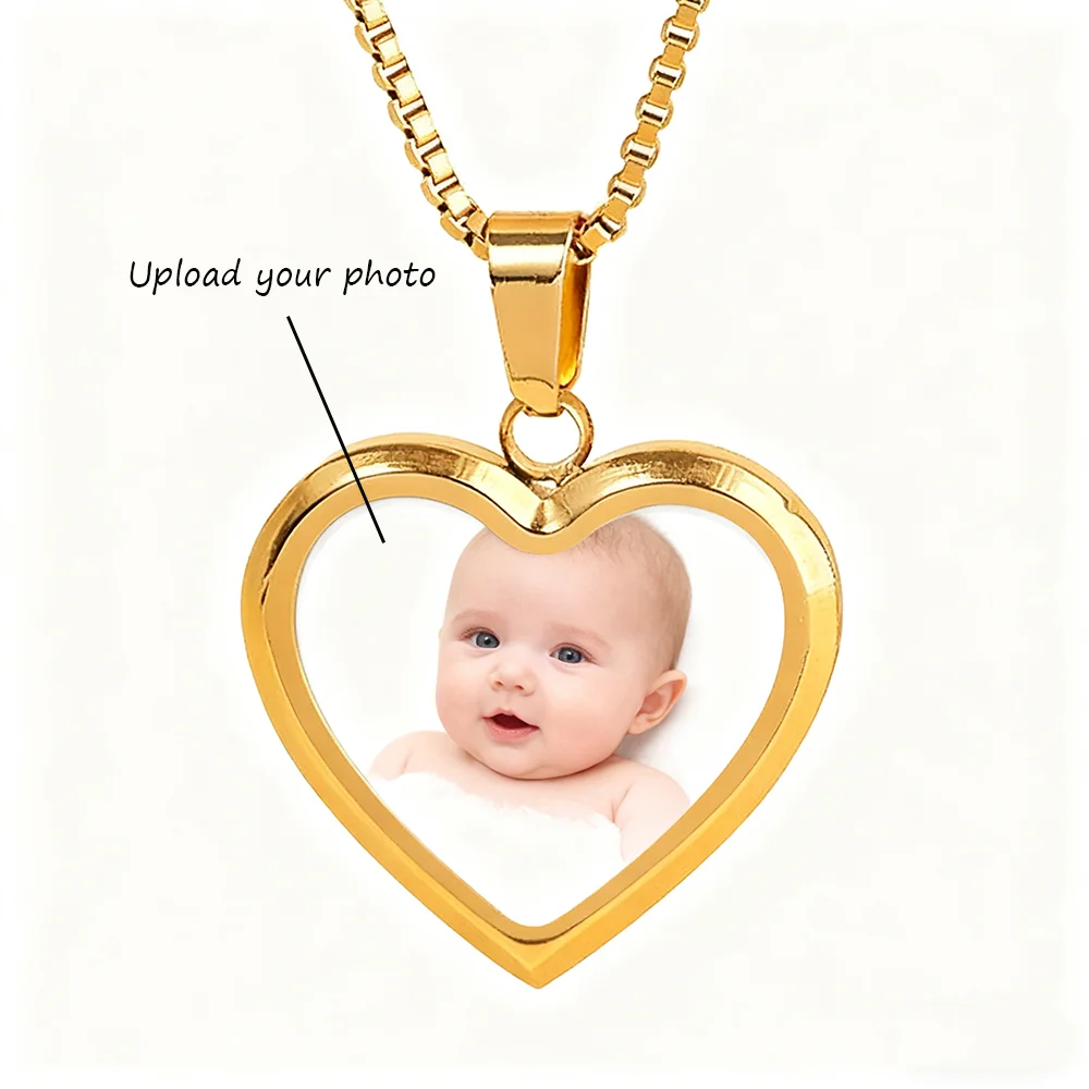 

Ожерелье с подвеской в виде персикового сердца для новорожденных на заказ, персонализированный детский аксессуар с выгравированной памятью рождения для ребенка, поступление ребенка
