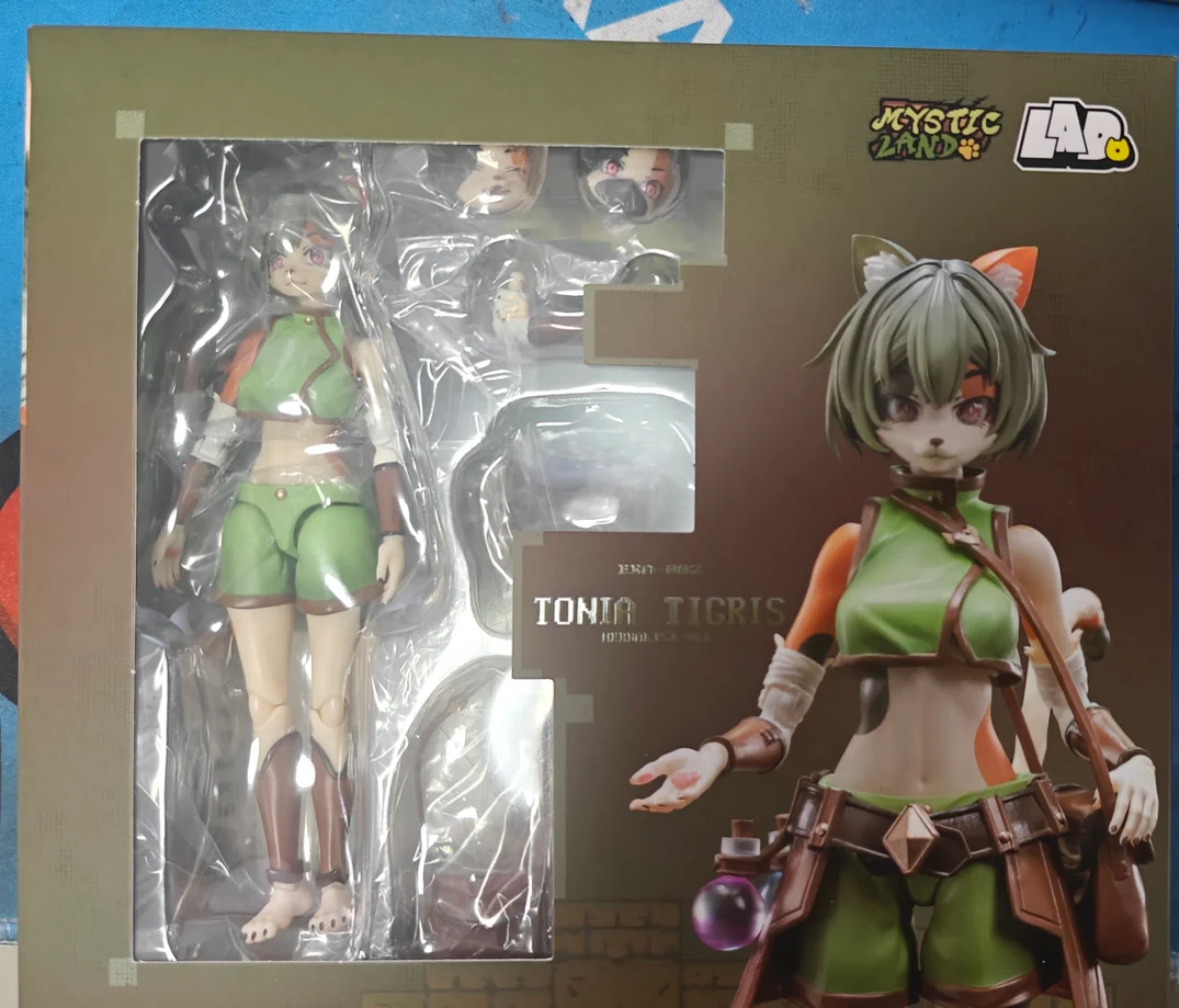 LADo TOYS 1/12 Adventure Squad Three Tabby Cats Herbalistische Tonya-actiepop