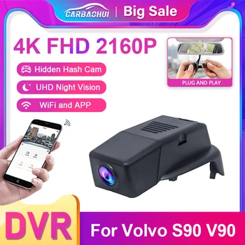 עבור volvo s90 v90 x60 2017-2021 קדמי ו אחורי 4k עבור מצלמת המכונית recar dashcam