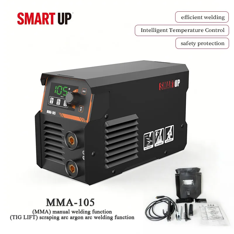 

2-in-1 MMA TIG LIFT Welding Machine, 220V MMA-105 Portable Arc Welder, 20-105A Inverter Welder for 1.6-3.2mm Welding Rods
