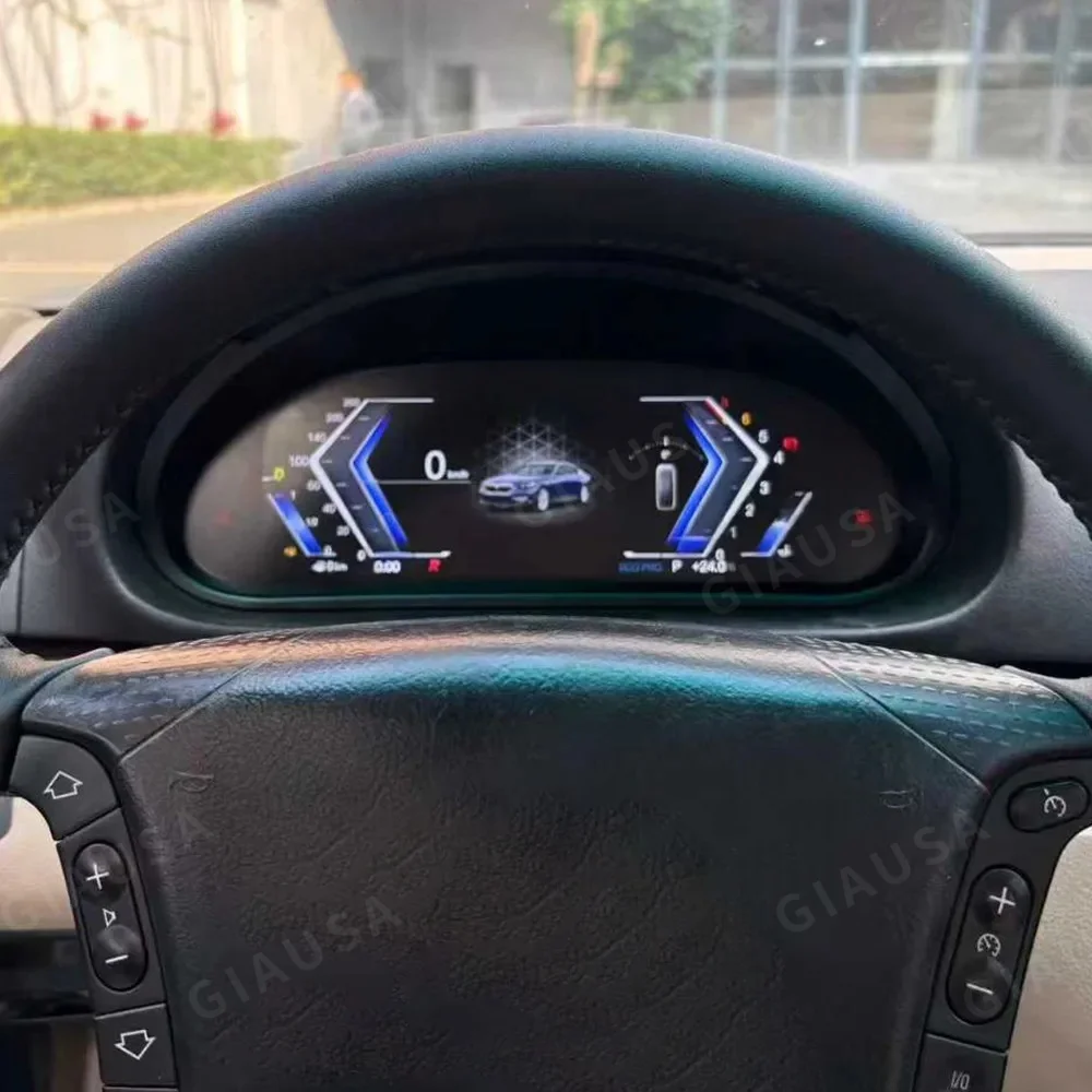 Car Digital Cluster Instrument For BMW M3 E46 1999-2004 Dashboard Panel Virtual Cockpit Speed Meter Display Screen Head Unit