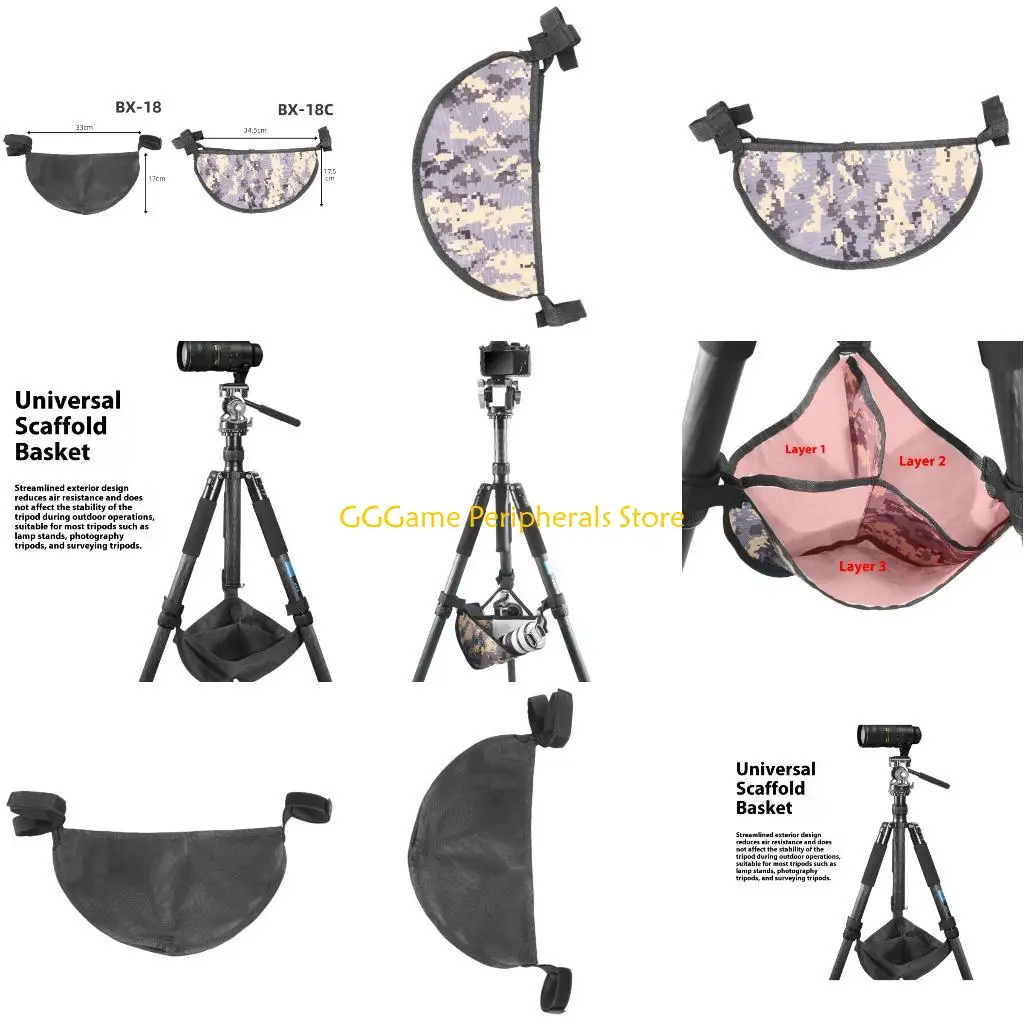 

U55B Tripod Pocket Studio Sandbag Accessories Nylon Triangular Counter Balance Weight