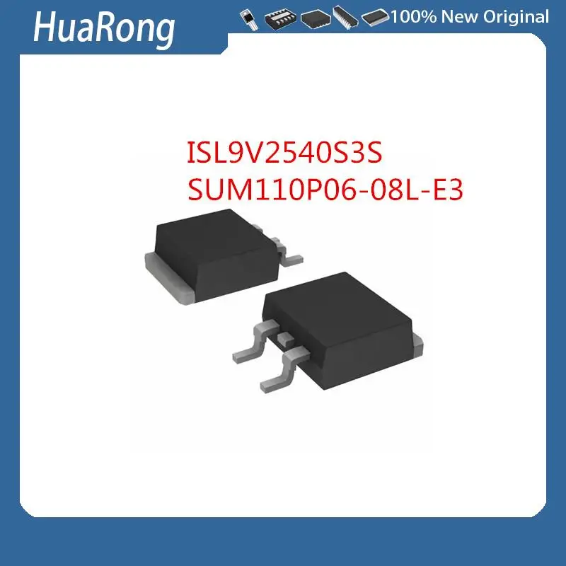 5PCS/LOT      V2540S      ISL9V2540S3S      430V 15.5A       SUM110P06-08L-E3       SUM110P06     110A 60V  TO-263-2