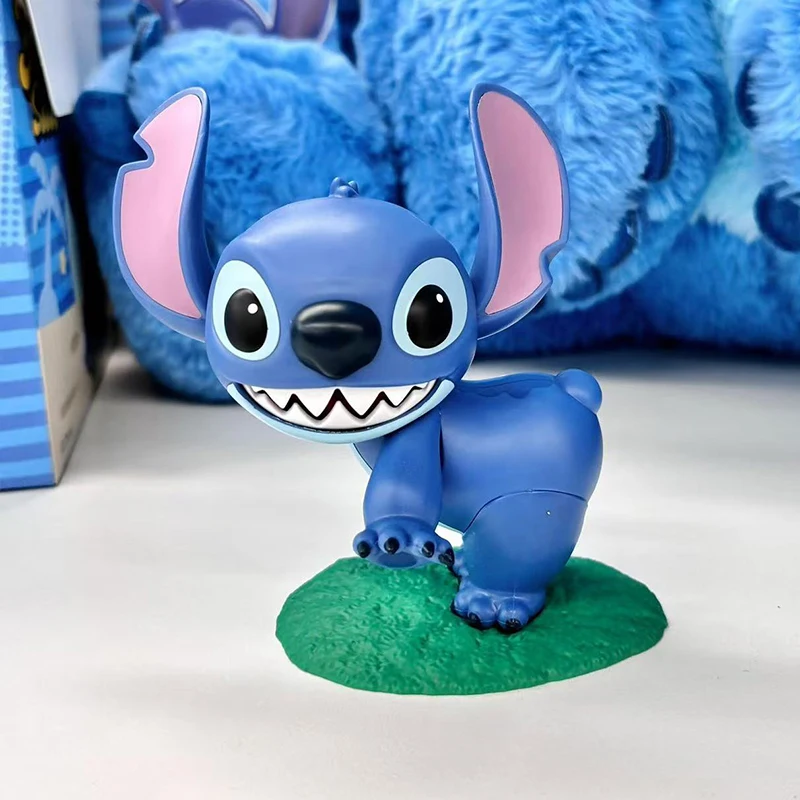 

Authentic 52toys Stitch Companion Spring-Loaded Moving Figurine Trendy Blind Box Toy Quirky Birthday Gift Collectible Toy