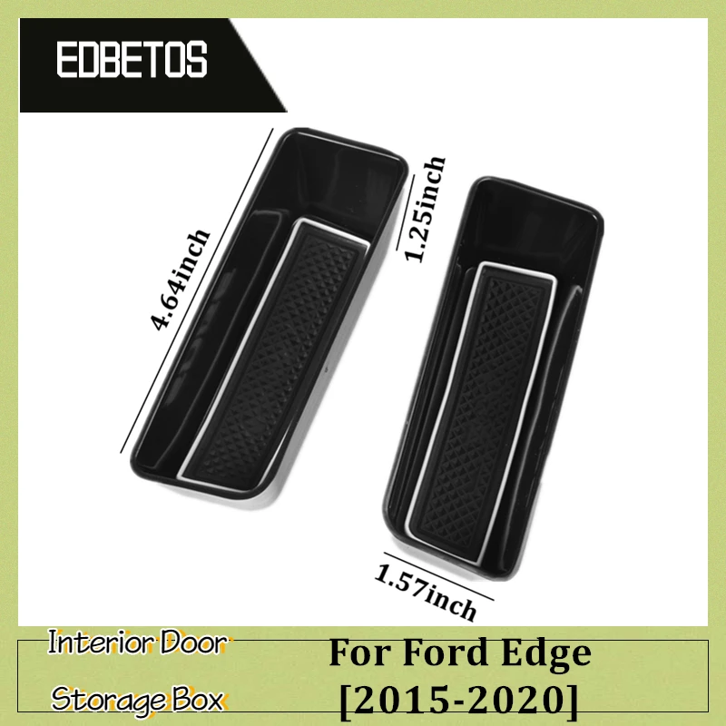 Suitable For Ford Edge 2015 2016 2017 2018 2019 2020 Door Handle Storage Box New For Ford Edge Armrest Box Edge Car Accessories