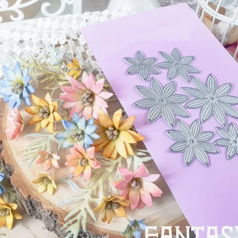 Flowers & Leaves Collection (G) Metal Cutting Dies for DIY Scrapbooking Album Paper Cards Decorative Crafts Embossing Die Cuts