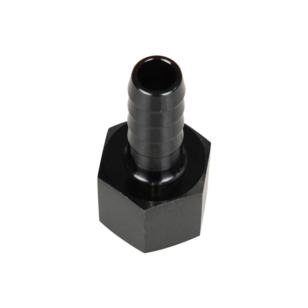 Durable 8AN Female Hose End Fitting 3/8 Barb Hex Design Fuel Line Connector Push On Connector For Vehicle