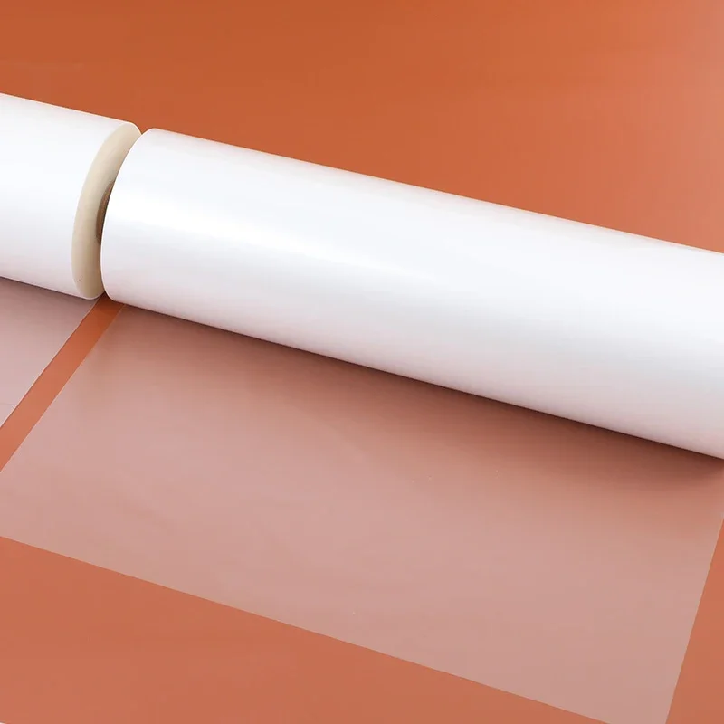 ترقية A2 44 سنتيمتر * 200 متر لمعان فيلم شفاف ماتي الغزل المغلفة بالحرارة BOPP التعبئة والتغليف البلاستيكية