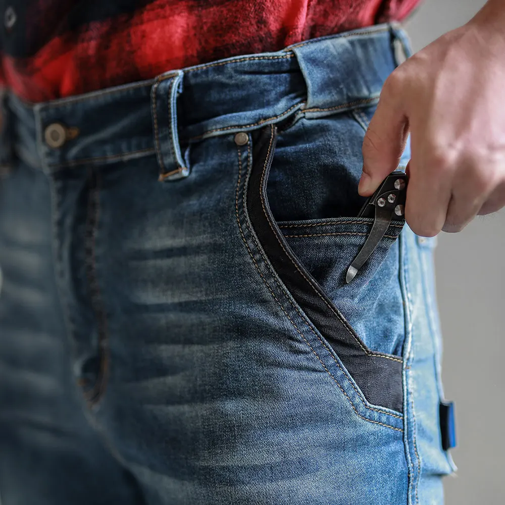 Emersongear Blue Label Freedom Taktische Jeans Duty Cargohose Denim Hose Ergonomisch Camping Wandern Jagd Sport Outdoor – Detail 17