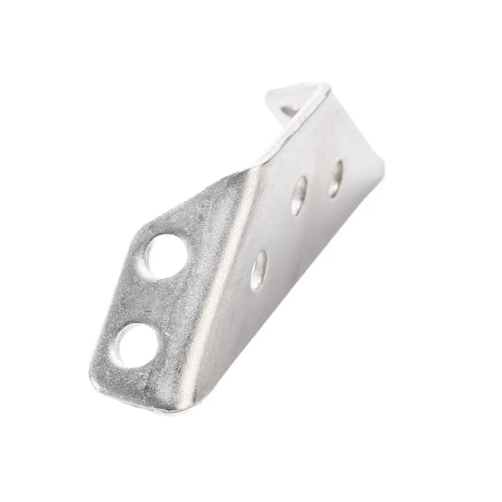 10pcs Universal Furniture Corner Connector Stainless Steel Small Universal Corner Code Fastener Triangular Support Furniture