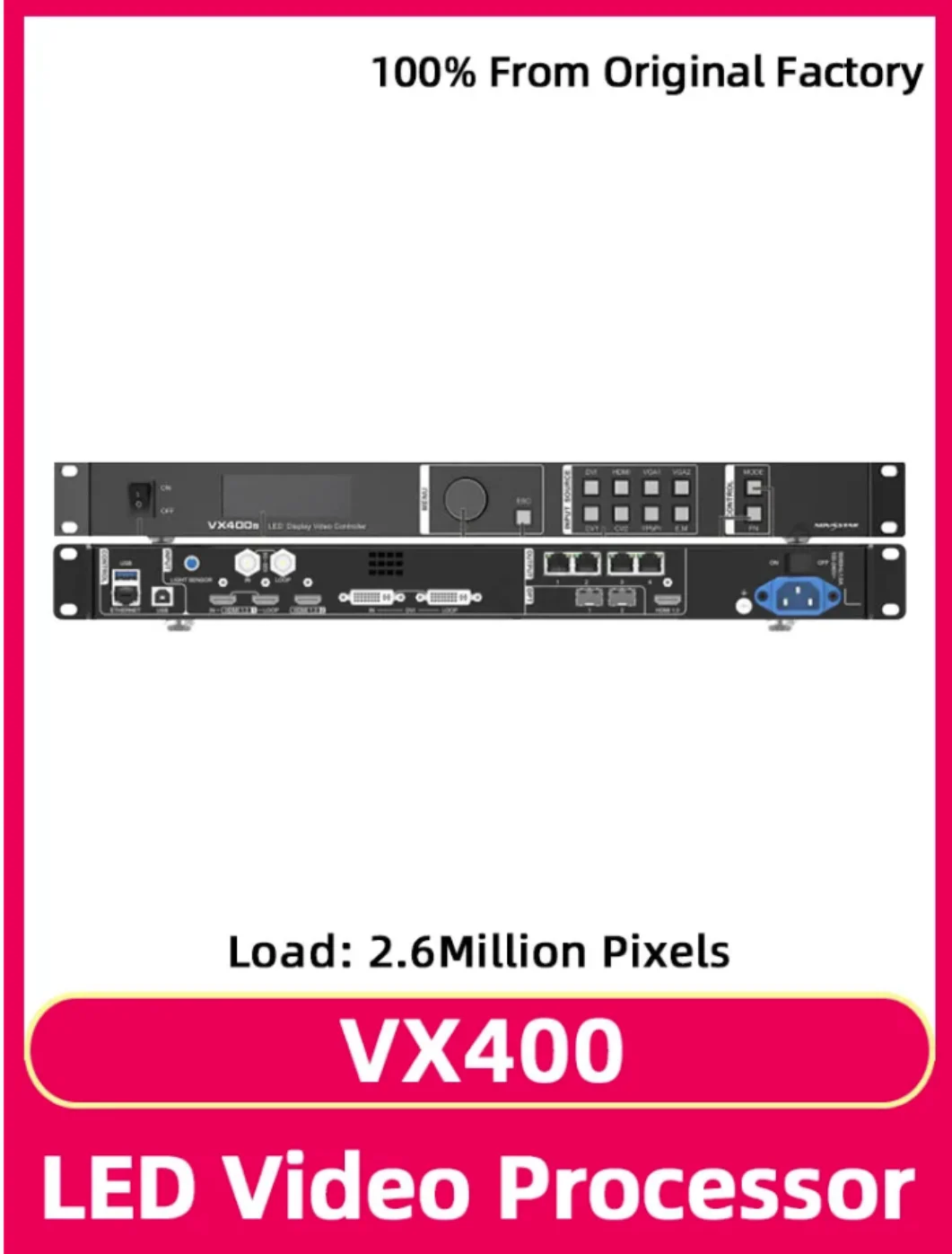 Novastar VX400 All-in-One Video Wall Controller Professional 4K LED Display Pantalla Led Video Processor