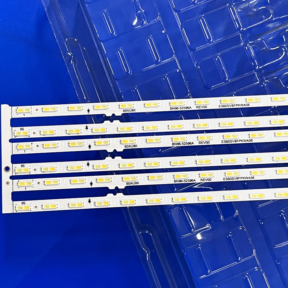 10/20PCS 662mm LED Backlight strip For Samsung 60AUBK BN96-52596A ES60SV8FPKWA56 Un60Au8000g UN60Au8000 UE60Au8000 UA60Au8000